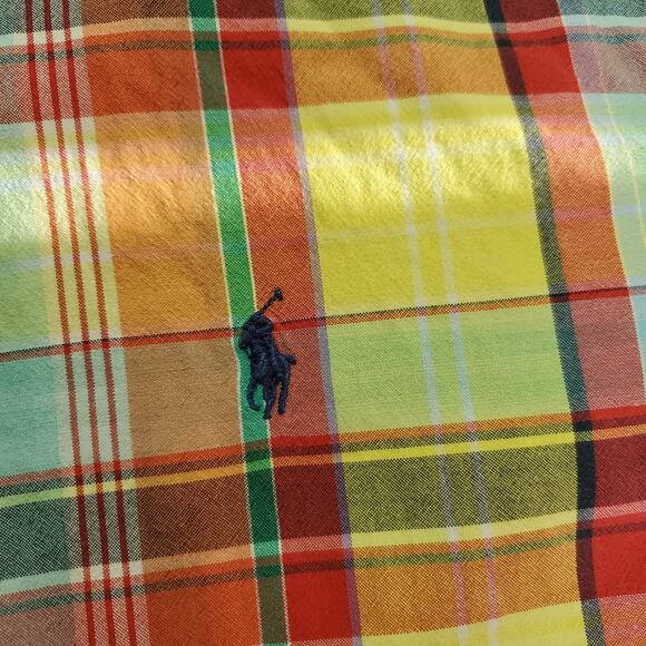 Ralph Lauren Classic Fit Mens Shirt- Short Sleeve Size XL Button Down - Picture 2 of 5